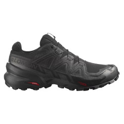 Salomon Speedcross 6 GTX Trail Running Shoe Men's in Black and Black and Magnet